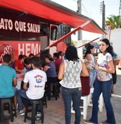 Estudantes realizam campanha de doação de sangue e mobilizam a comunidade limoeirense