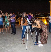 Planetário Arapiraca realiza última observação astronômica do ano