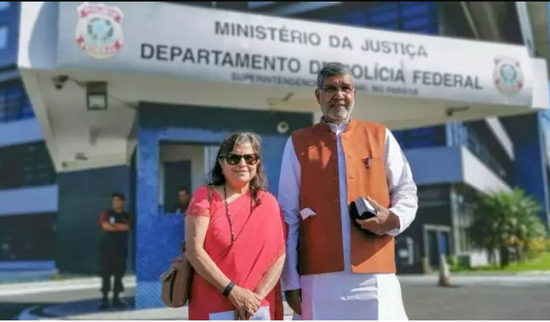 Lula recebe visita de ativista indiano ganhador do Nobel da Paz