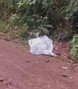 Homem é executado a tiros e corpo é encontrado às margens de estrada na zona rural de Palmeira dos Índios
