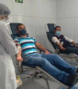 Hospital Metropolitano de Alagoas realiza coleta externa de sangue
