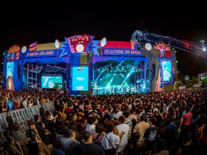 Luan Santana e Zezé Di Camargo & Luciano animam a segunda-feira do São João Massayó