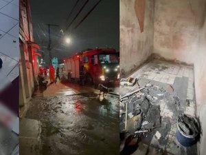 Polícia começa a investigar incêndio em kitnet que deixou homem morto em Maceió