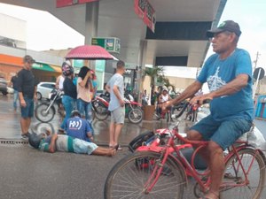 Funcionário de empresa de internet se envolve em acidente no bairro Primavera