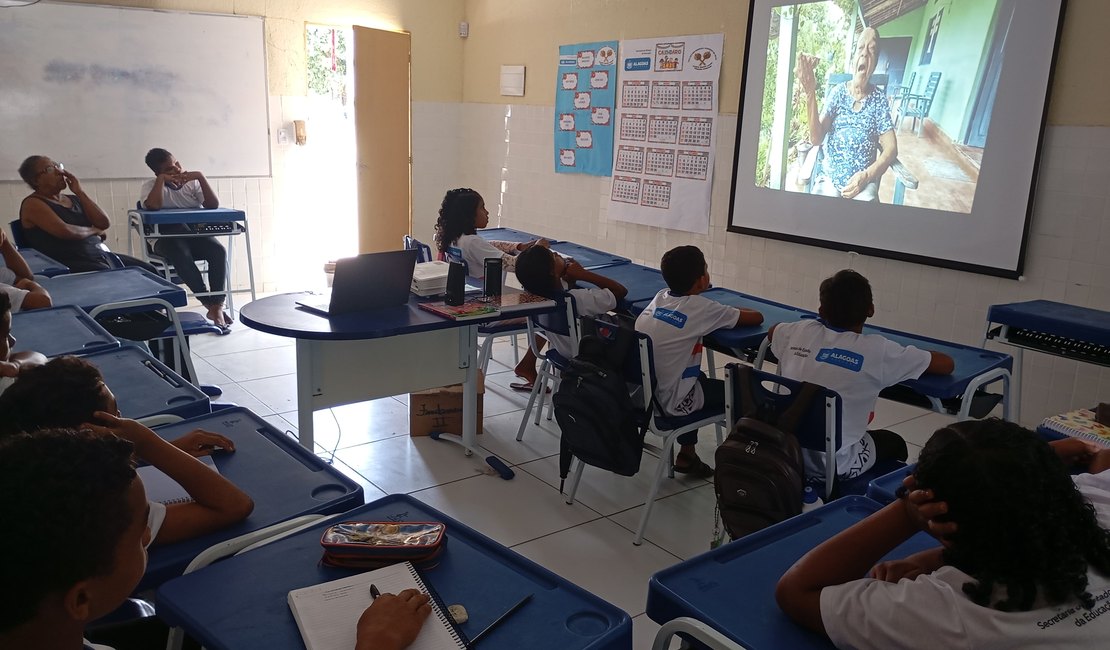Filme sobre a história da aldeia Wassu Cocal emociona e inspira alunos de Alagoas