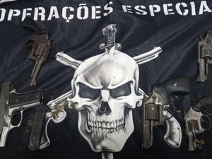 PM apreende seis armas de fogo em festas com apologia a facção criminosa no virgem dos pobres 3