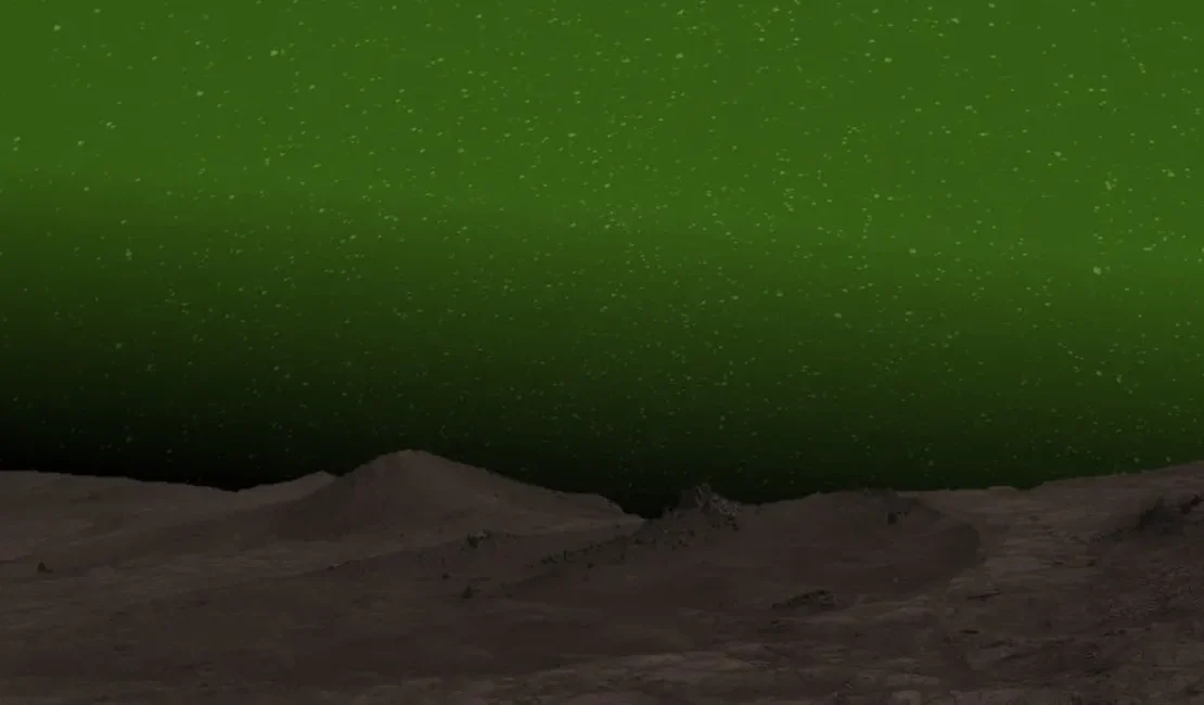 Robô da Nasa capta imagens de aurora boreal nos céus de Marte
