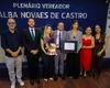 Câmara faz homenagem a Duda Arakaki, alagoana campeã mundial de ginástica rítmica