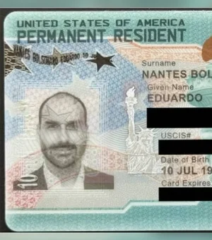 Governo Trump concede green card a Eduardo Bolsonaro
