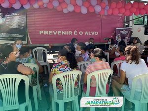 Prefeitura de Japaratinga realiza ação de saúde da mulher