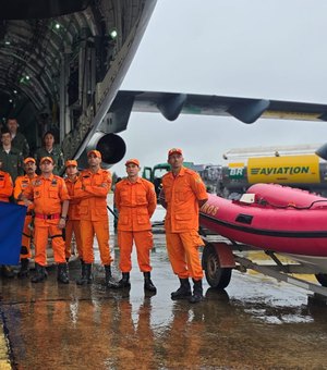 Governo de Alagoas envia mais bombeiros militares ao Rio Grande do Sul