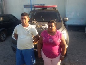 Dupla acusada de tráfico de drogas é presa em Penedo