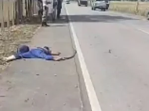 Motociclista morre após perder controle e colidir contra cerca em Igreja Nova