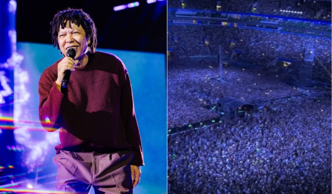 Djavan estreia turnê de 50 anos com Allianz Parque lotado em São Paulo