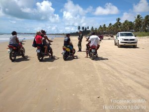  Tráfego nas praias: fiscalização aumenta ações contra infração no verão
