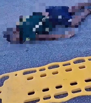 Colisão entre carro e moto deixa trabalhador morto em São Luís do Quitunde