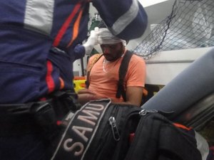 Homem com sintomas de embriaguez provoca acidente na AL-115