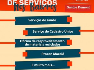 Santos Dumont recebe Feira de Serviços na terça-feira