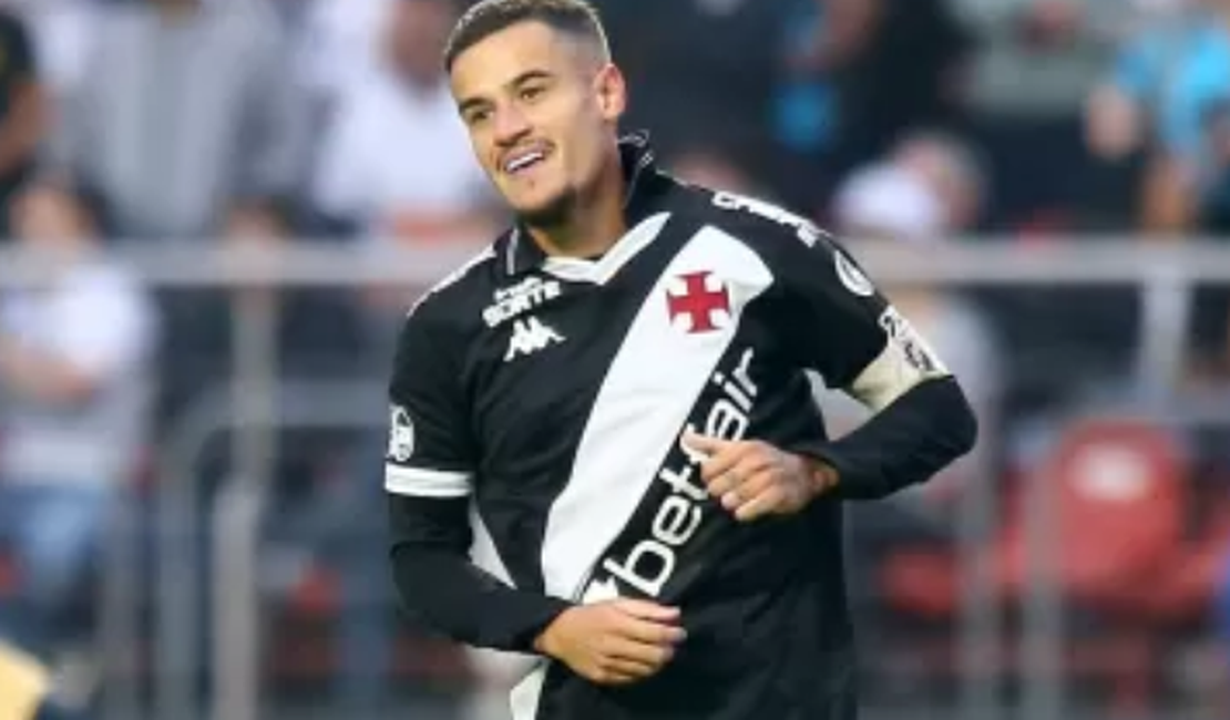 Coutinho ofusca Neymar, Vasco humilha o Santos e goleia por 6 a 0