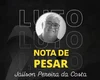 Morre Jailson Pereira da Costa ex-presidente da Câmara de Maragogi