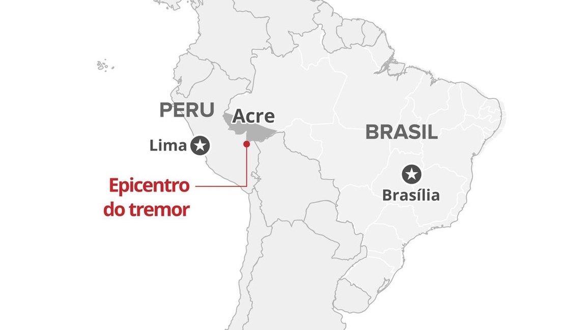 Terremoto atinge o Peru e é sentido no Brasil