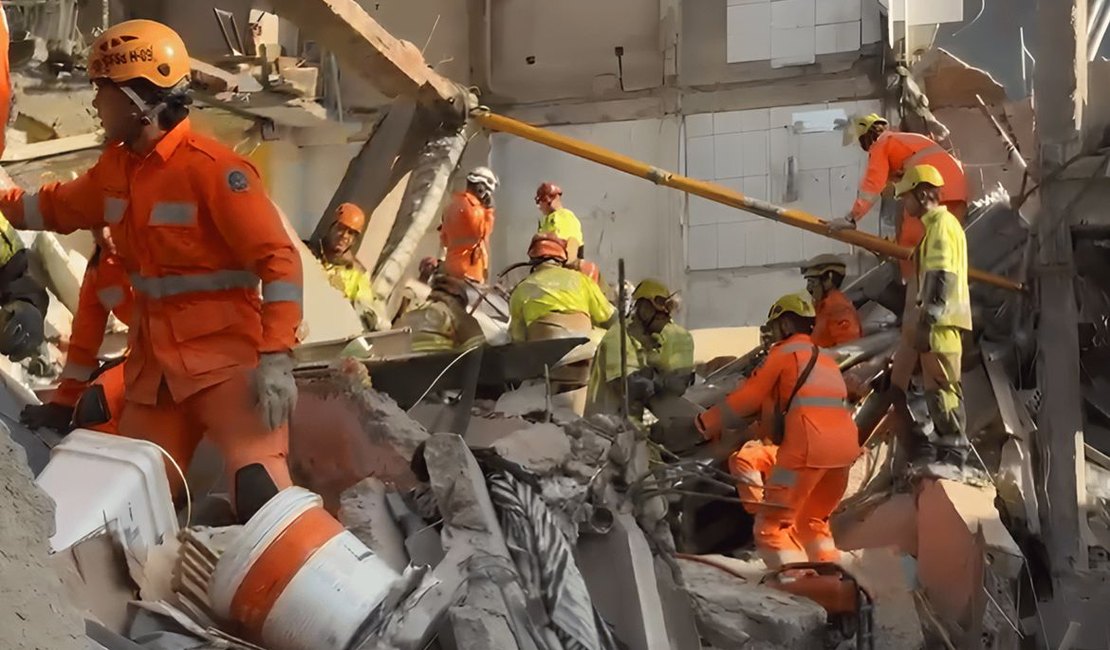 Desabamento de lar de idosos em Belo Horizonte causa seis mortes