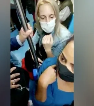 Vídeo: mulher é escoltada pela PM aos gritos de “racista” no Metrô SP