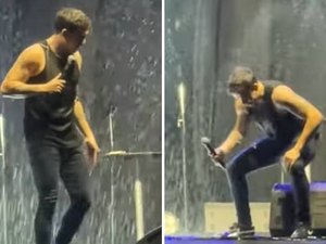 Whindersson Nunes oferece reembolso a fãs após show debaixo de temporal: 'Mil desculpas'