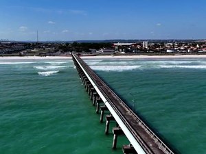 Iniciada obra de recuperação estrutural do píer do Emissário Submarino de Maceió