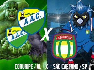 Coruripe encara São Caetano nas oitavas de final da Série D