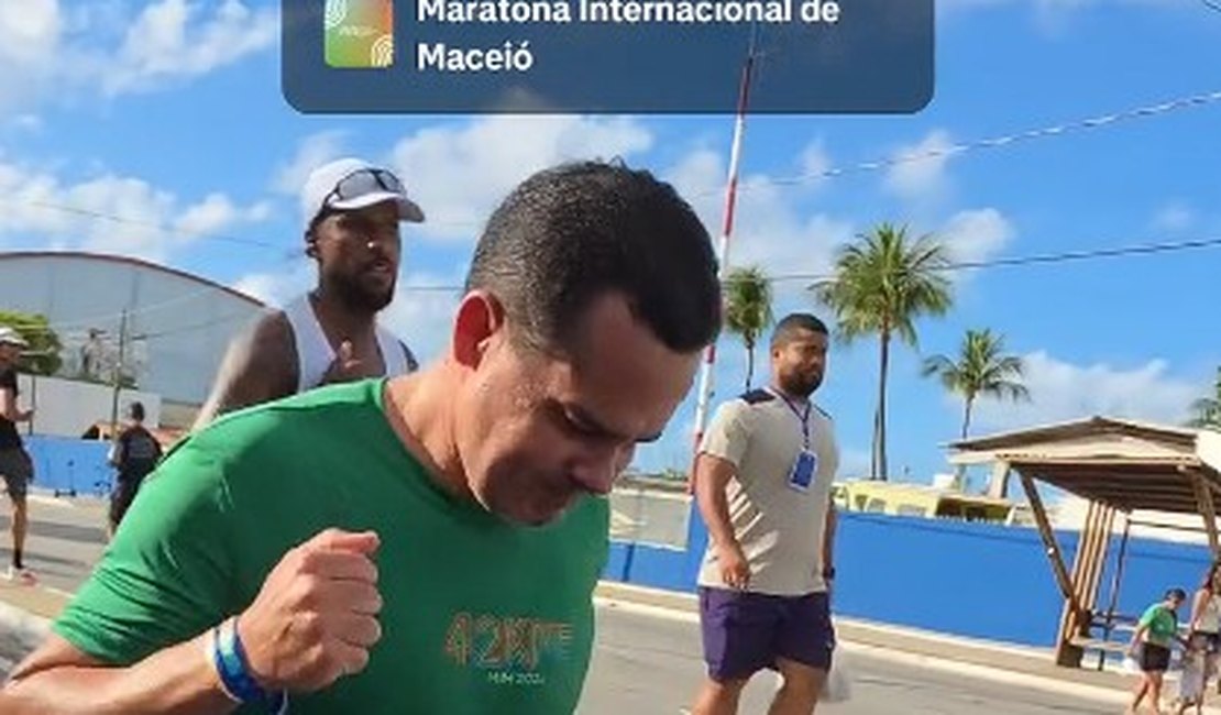 Arapiraquense percorre 63 km em dois dias na Maratona Internacional de Maceió