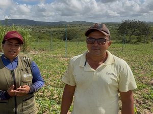 Sistema Faeal/Senar leva assistência técnica e fortalece produção rural em São José da Tapera