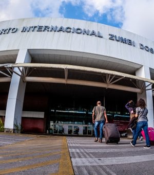 Aeroporto Zumbi dos Palmares registra mais de 90% do fluxo contabilizado em 2019