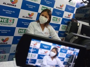 [Vídeo] Diretora do Hospital de Emergência do Agreste admite preocupação com lotação da UTI Covid