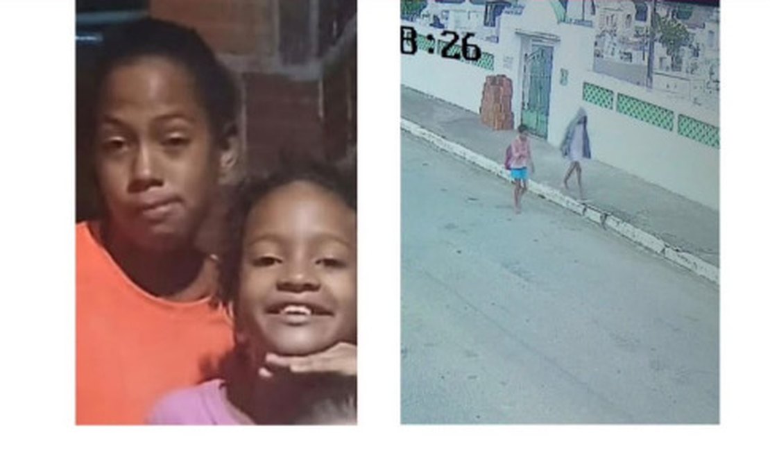 Duas meninas estão desaparecidas após serem vistas em estrada de Limoeiro