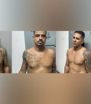 Trio suspeito de série de furtos a lojas e a um shopping em Maceió é preso com R$ 16 mil em roupas