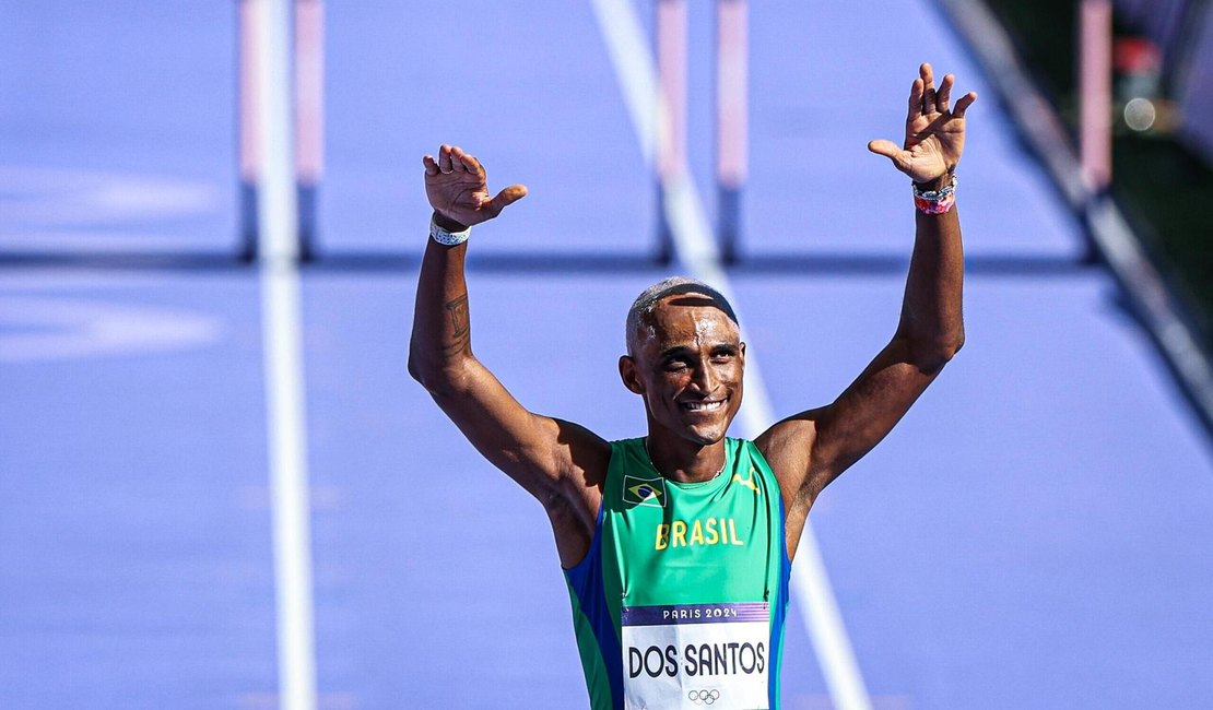 Alison dos Santos e Matheus Lima voam em pista e garantem semifinal do atletismo nas Olimpíadas