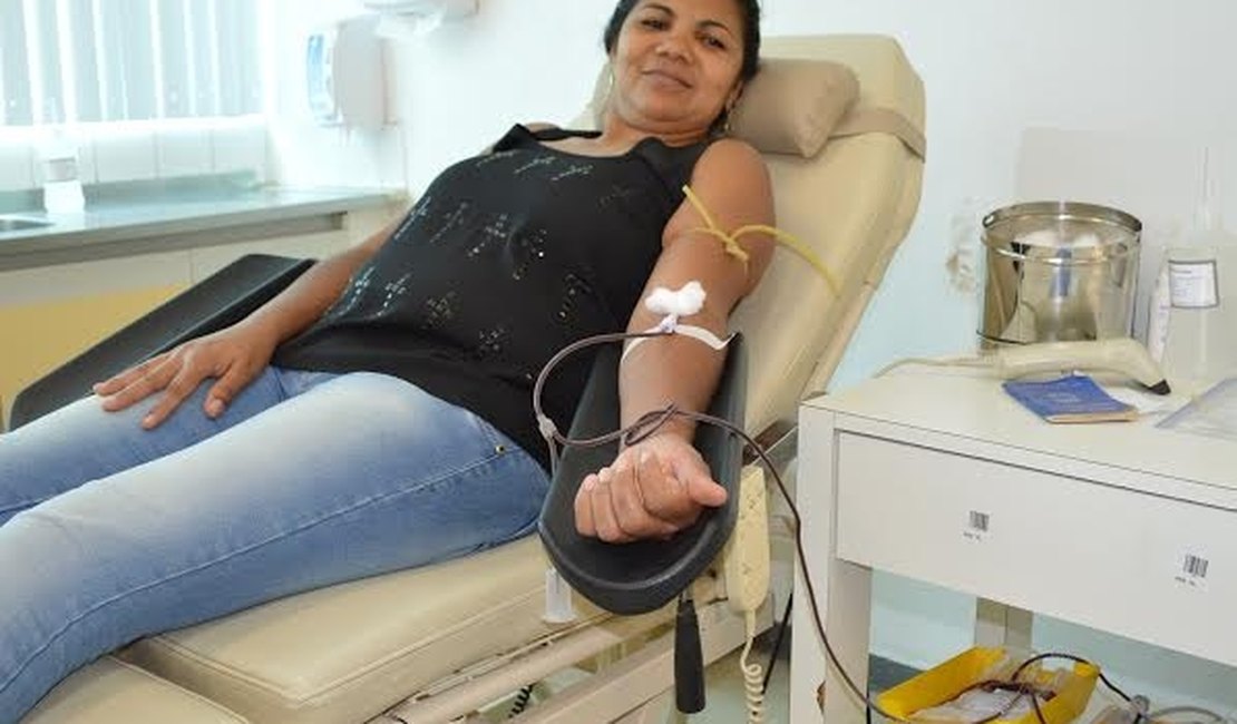 Hemoal realiza coleta de sangue no Aldebaran