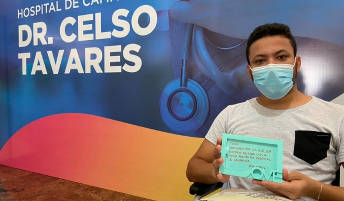 Em menos de 72 horas, Hospital de Campanha registra 1ª alta médica