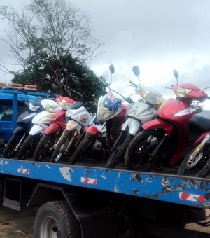 BPRv recolhe 38 veículos irregulares em Arapiraca