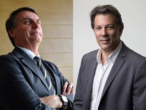 Bolsonaro passa o dia no Rio; Haddad fica em SP