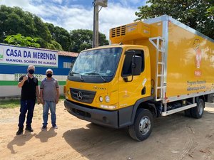 Secretaria de Educação de Maragogi é contemplada com caminhão frigorífico