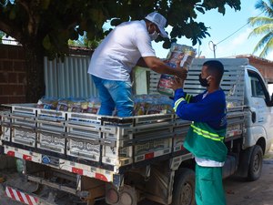 Empresa distribui  500 cestas básicas para moradores afetados pela pandemia em Maragogi
