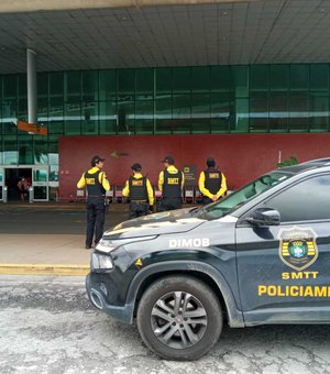 SMTT inicia ações para segurança viária no Aeroporto Zumbi dos Palmares
