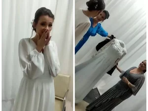 Noiva é pega de surpresa com casamento organizado pela sogra