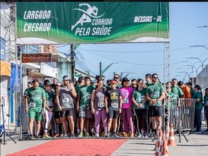 Sucesso absoluto: final de semana em Messias é marcado pela 'corrida da saúde'