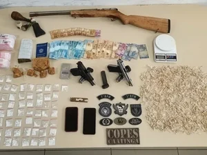 Casal suspeito de homicídios é preso após troca tiros com a polícia