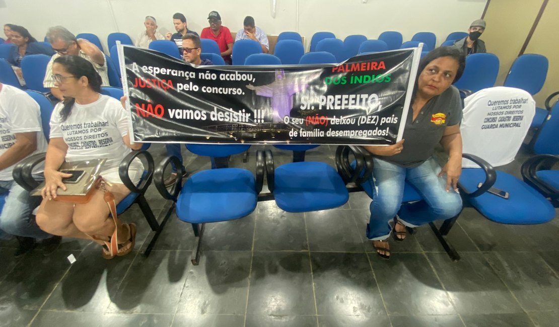 Guardas Municipais aprovados em concurso buscam apoio de vereadores de Palmeira para nomeação
