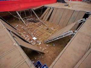 Camarote de show de Jorge & Mateus desaba e deixa 25 feridos