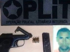 Oplit prende homem que estava com pistola em boate no bairro de Jaraguá
